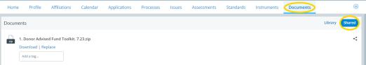 Standard document templates' image